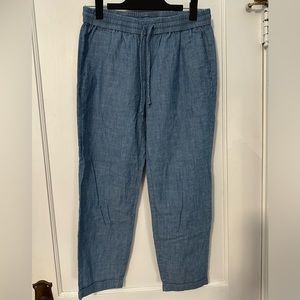 J. Crew Factory Chambray Drawstring Pant (2)
